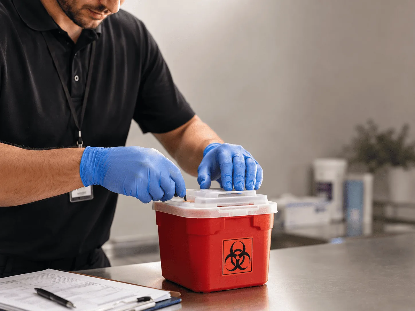 Why choose Sharps Waste Disposal in Roanoke, IL